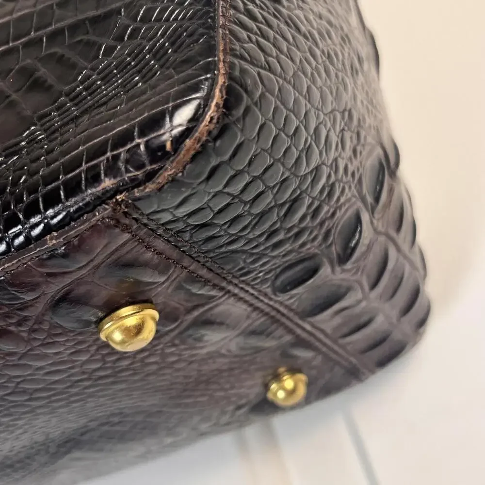 Brahmin Camden Satchel in Cocoa Ombre Melbourne - Read Description‎
